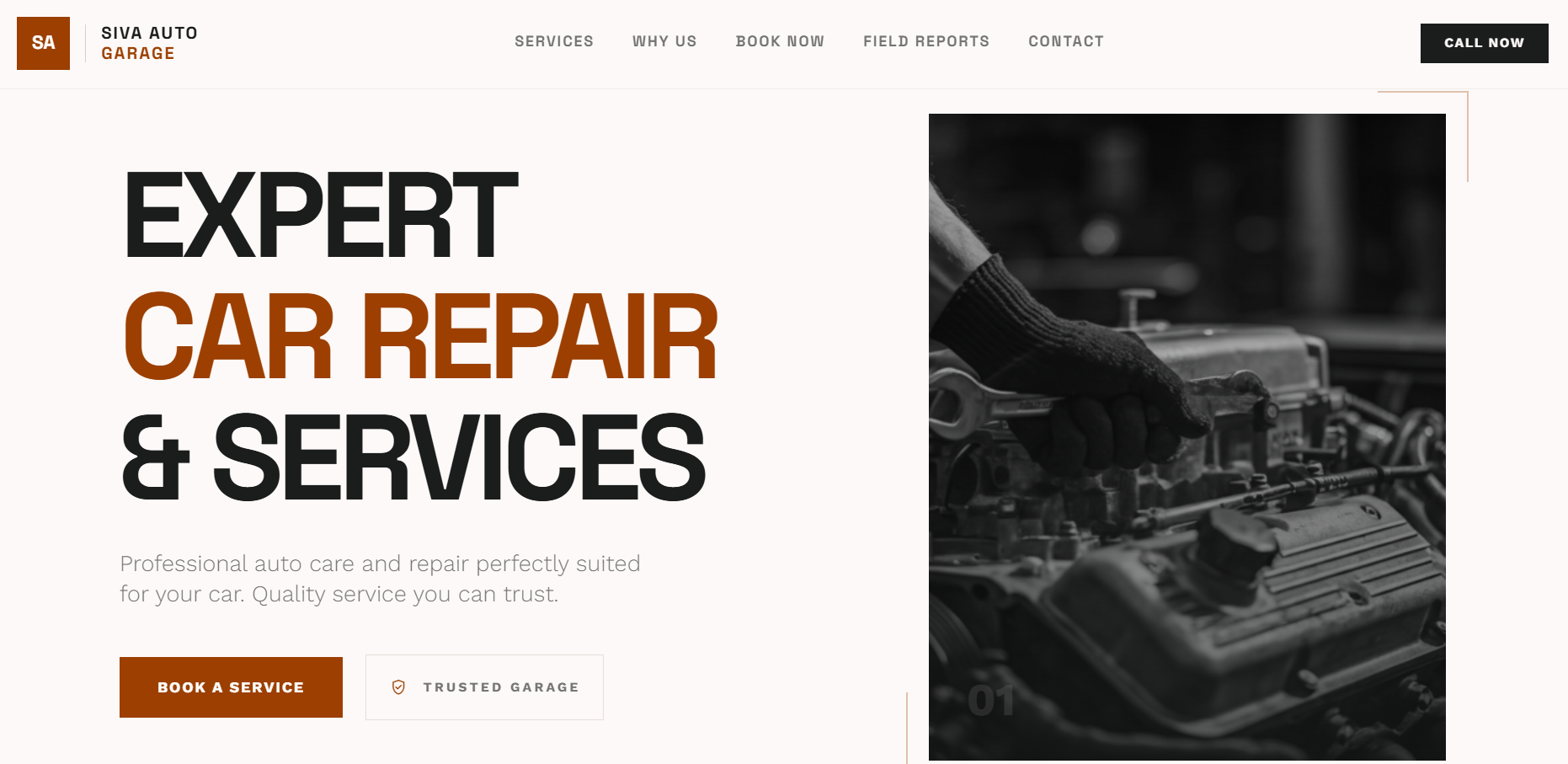 Car Service Website